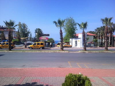 Hotel Delfino, Blick zum Meer